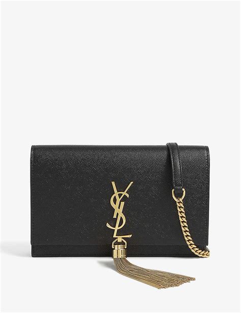 kate monogram ysl saks|Shop Saint Laurent Kate Clutch with Tassel in Shiny Leather.